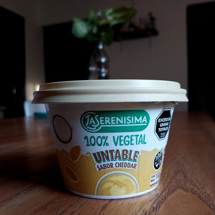 photo of La Serenísima Untable Sabor Cheddar shared by @julietaaz on  01 Jan 2024 - review