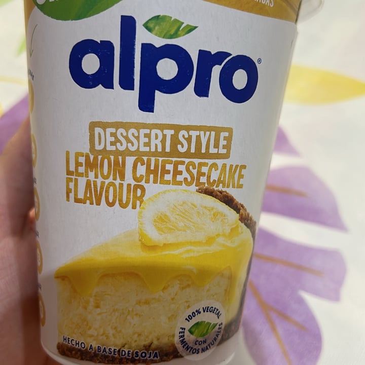 photo of Alpro LEMON CHEESECAKE GESCHMACK shared by @estelapolar on  29 Jul 2025 - review