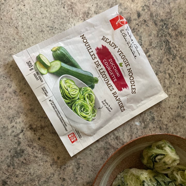 photo of President's Choice zucchini Noodles shared by @shlumpadinka on  29 Jul 2024 - review