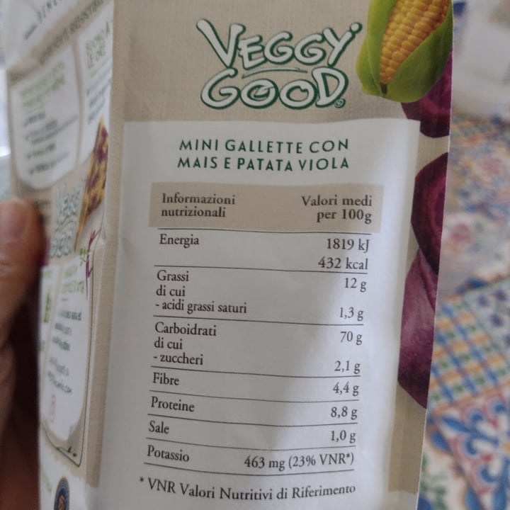 photo of San Carlo veggy good triangolini con mais e patata viola shared by @dratini on  17 Aug 2023 - review
