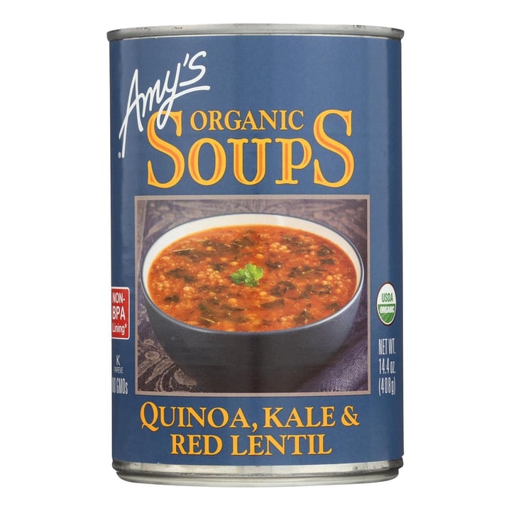 photo of Amy’s Amy’s Quinoa, Kale and Red Lentil Soup shared by @fabulousrabbit35 on  29 Jan 2025 - review