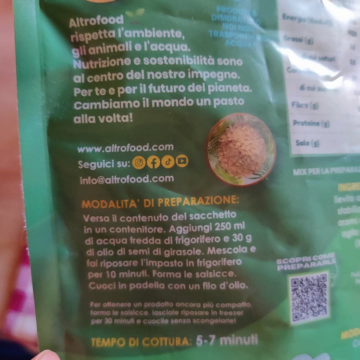 photo of Altro Food Altro Food salsicce shared by @michelanice on  23 Jun 2024 - review