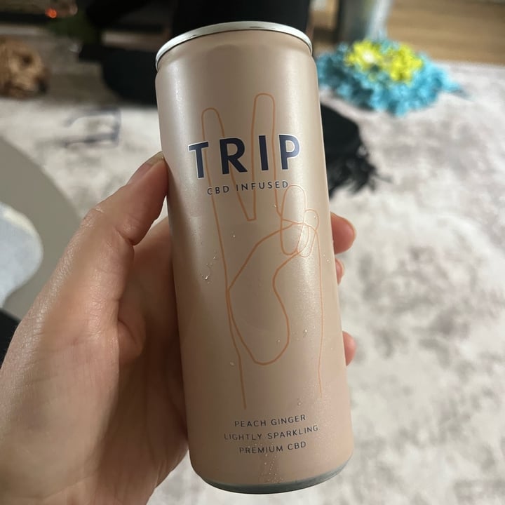 photo of Trip Peach Ginger Lightly Sparkling With 15MG CBD shared by @devon0 on  15 Jun 2025 - review