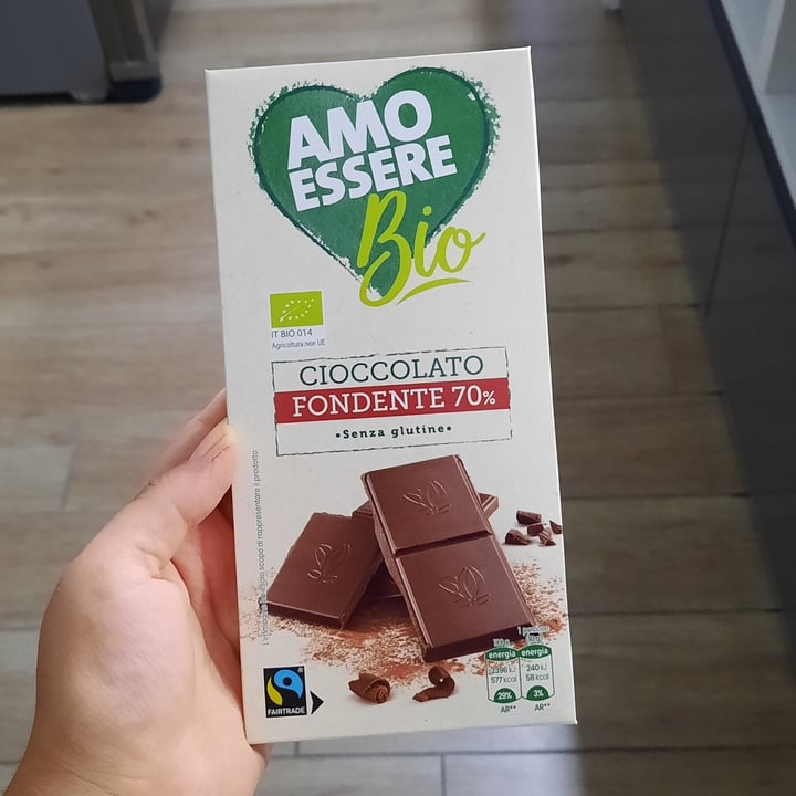 photo of AMO ESSERE BIO Cioccolato Fondente 70% shared by @tania- on  28 Aug 2023 - review
