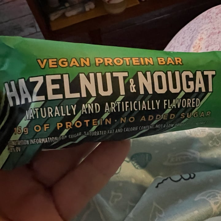 photo of Barebells Vegan Hazelnut&nougat protein bar shared by @allycat38 on  25 Sep 2025 - review