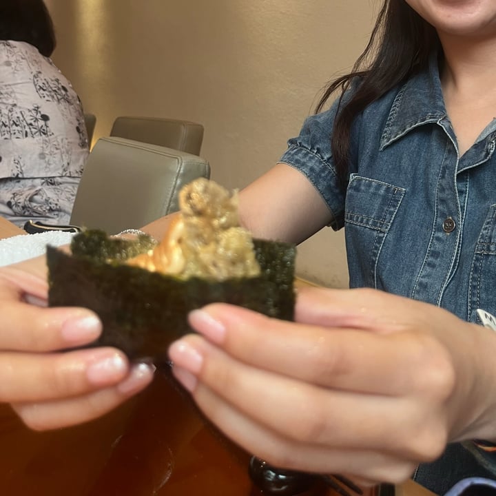 photo of Ki Su Shoujin Omakase Golden Temaki shared by @soy-orbison on  07 Oct 2025 - review