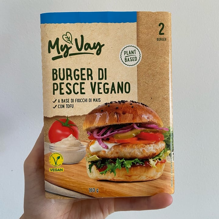 photo of MyVay Burger Di Pesce Vegano shared by @gio24601 on  20 Aug 2025 - review