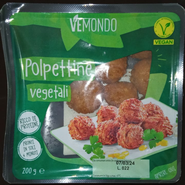 photo of Vemondo Polpette shared by @rosso-di-sara on  19 Apr 2024 - review