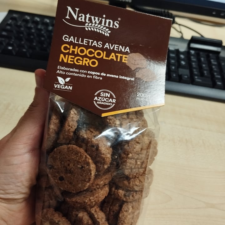 photo of Natwins Galletas de avena y chocolate negro shared by @rosaliab on  20 Mar 2024 - review