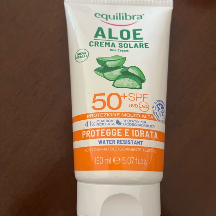 photo of Equilibra Crema solare 50spf shared by @itsfrannie on  11 May 2024 - review