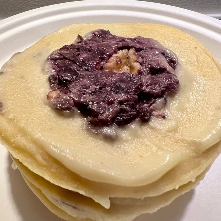 photo of Mangia la Foglia bio srl Torrette innamorate (crespelle di riso con radicchio e noci) shared by @marylea on  22 Feb 2024 - review