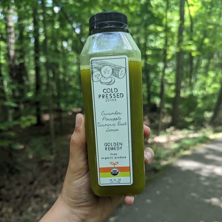 photo of Cold Pressed Juice Golden Remedy shared by @kristig on  05 Jun 2024 - review