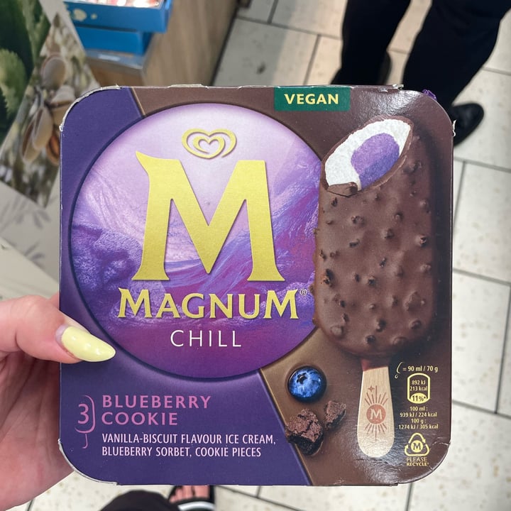 photo of Magnum Chill Blueberry Cookie shared by @occhiverdinelmirino on  12 Sep 2025 - review