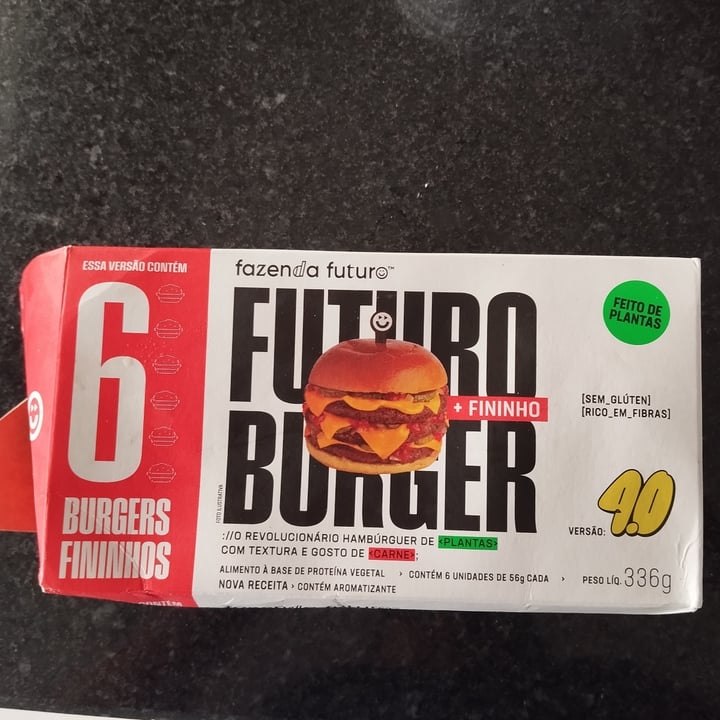 photo of Fazenda Futuro Hambúrguer vegetal shared by @elianecarvalho on  30 Jul 2024 - review