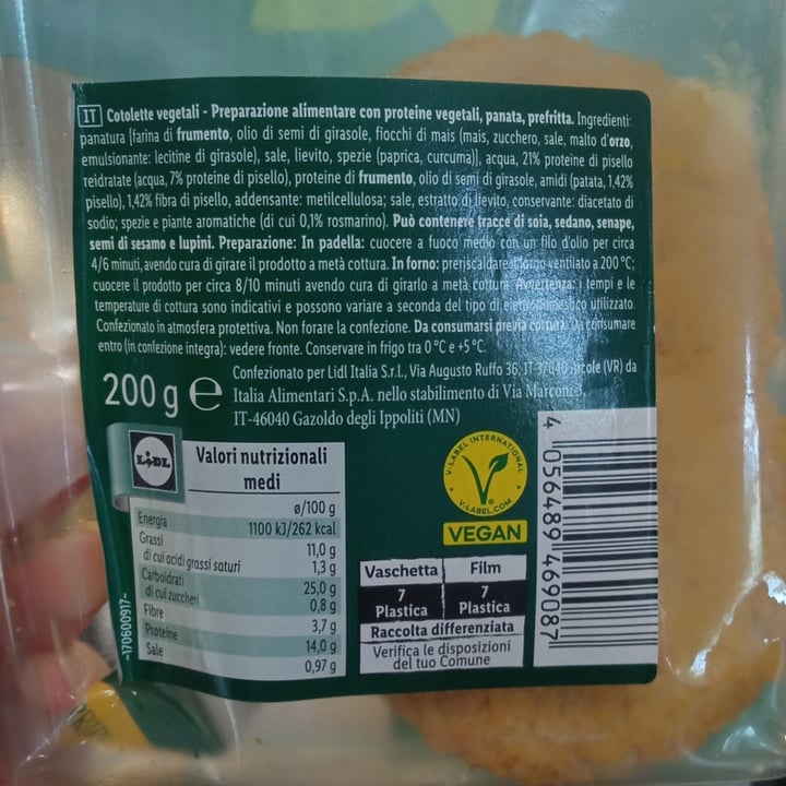 photo of Vemondo cotolette vegetali shared by @melanzanamiz on  03 Jun 2024 - review