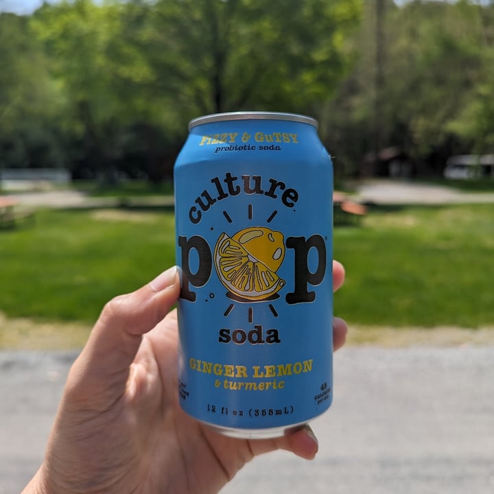 photo of Culture Pop Soda Ginger Lemon & Turmeric shared by @kristig on  01 May 2024 - review