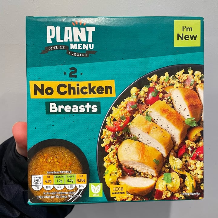 photo of Plant Menu 2 No Chicken Breasts shared by @appleappleamanda on  24 Jan 2024 - review