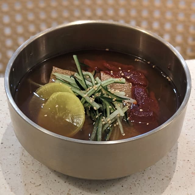 Photo of the dish “Bibim Naengmyeon”