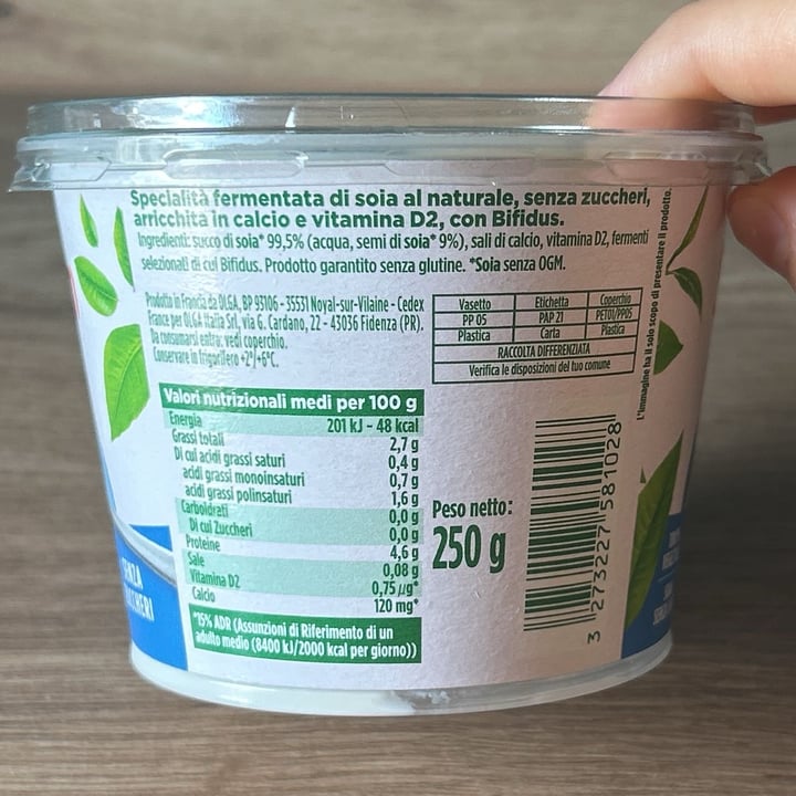 photo of Sojasun Bifidus Bianco (Yogurt) shared by @annaberger on  15 Sep 2025 - review