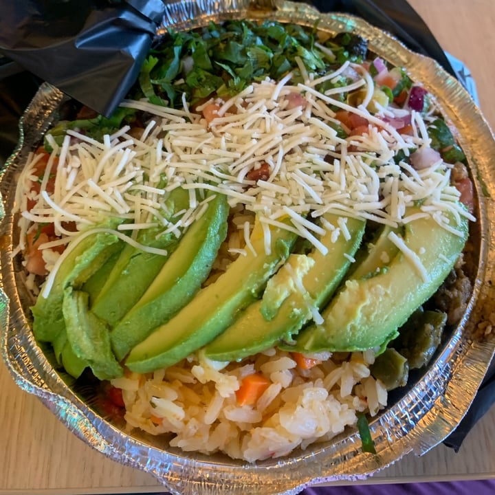 photo of Phatties Vegan Mexican Restaurant Build Your Own Bowl shared by @veghui on  16 Oct 2023 - review