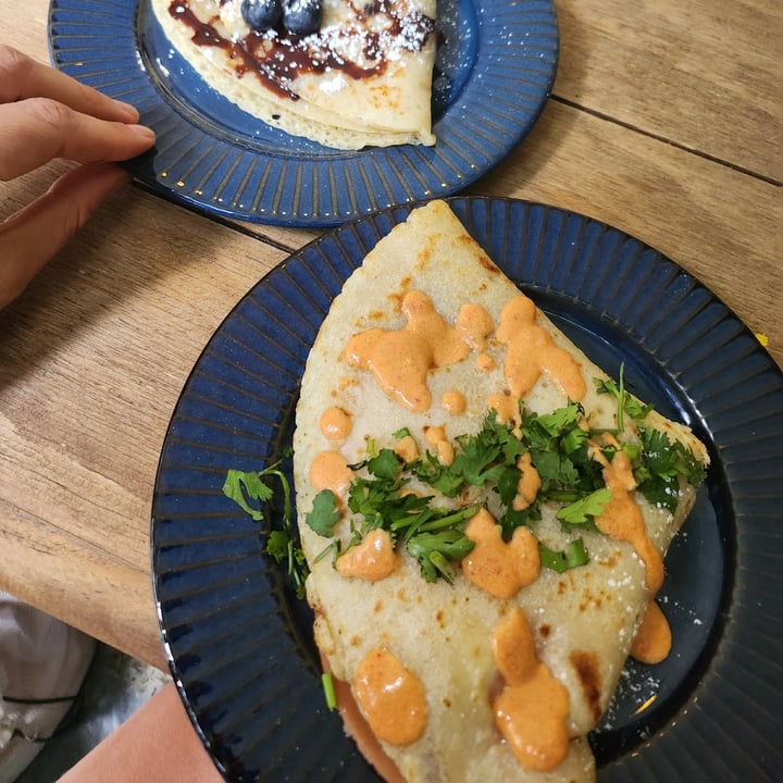 photo of Mandragora Vegan vegan pancakes shared by @gabriellademartino on  21 Apr 2024 - review
