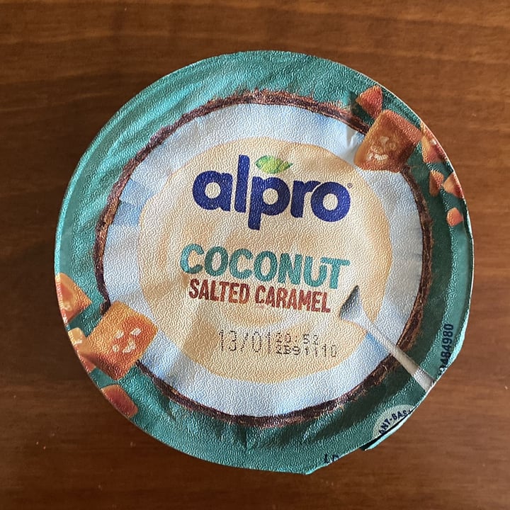 photo of Alpro Yogurt Coconut Salted Caramel shared by @oceanideserti on  19 Dec 2024 - review