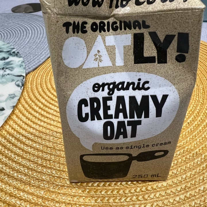 photo of Oatly Organic Creamy Oat shared by @jadinecmay on  26 Dec 2023 - review
