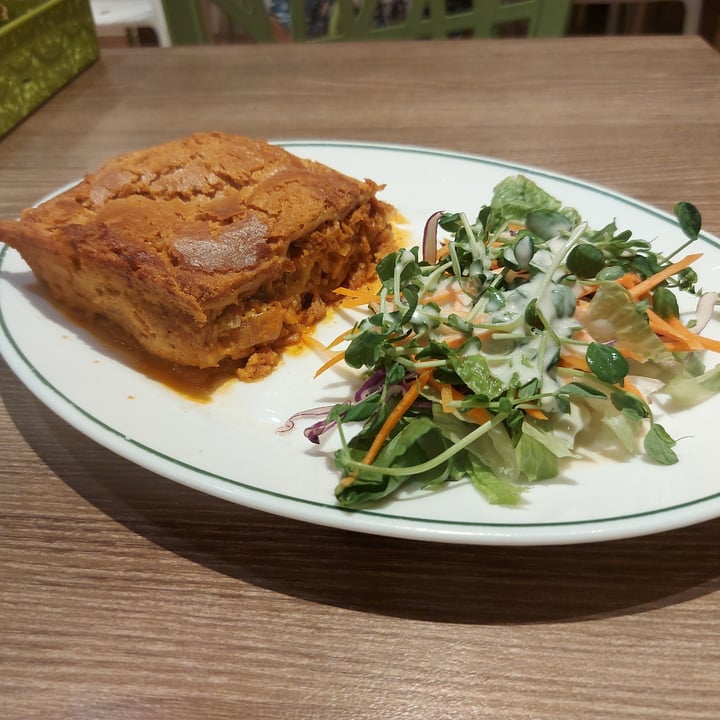 photo of Genesis Vegan Restaurant Lasagne shared by @lucyvictoria92 on  06 Sep 2023 - review