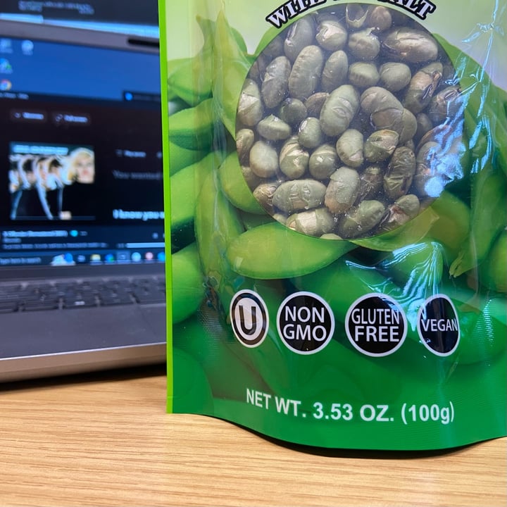 photo of Hapi snacks Dry Roasted Edamame shared by @fxk on  05 Apr 2024 - review
