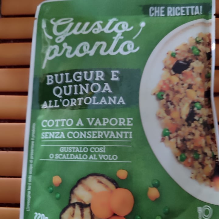 photo of Gusto pronto Bulgur E Quinoa All'ortolana shared by @athoucha on  04 May 2025 - review