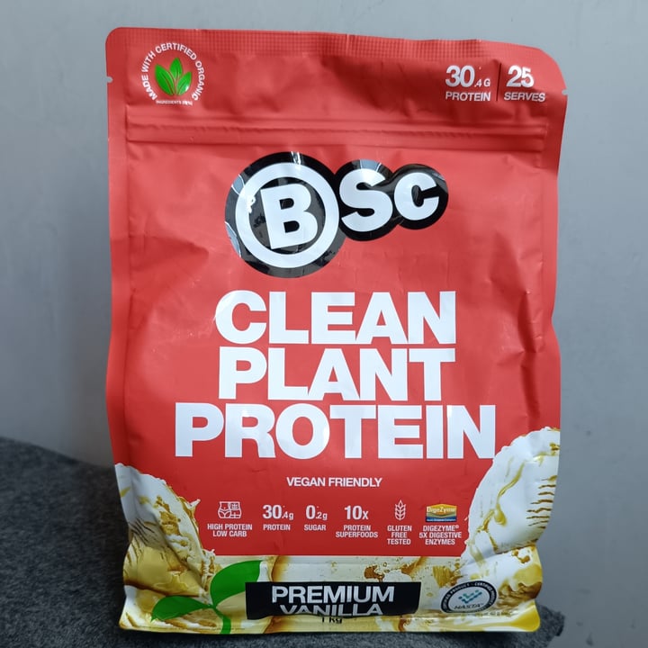 photo of Body Science Clean Plant Protein - Premium Vanilla shared by @torero on  12 Jul 2025 - review