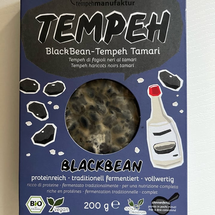 photo of Tempehmanufaktur Black Bean Tempeh Tamari shared by @allimac on  22 Apr 2024 - review
