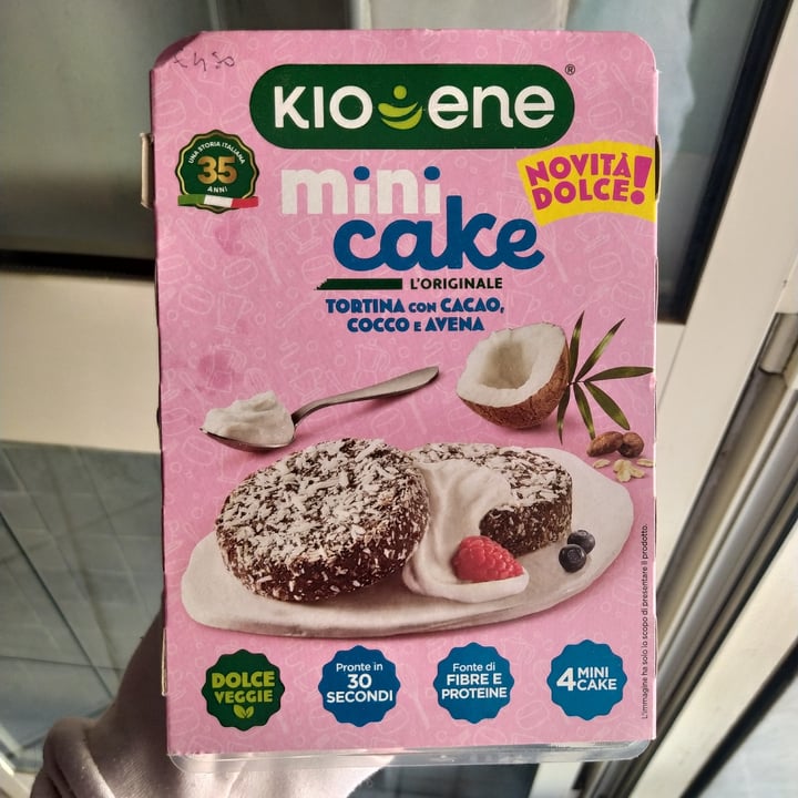 photo of Kioene Mini Cake Tortina con Cacao, Cocco e Avena shared by @nadiavi on  08 Apr 2024 - review