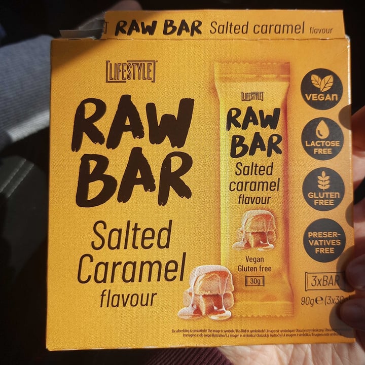 photo of Raw bar raw bar salted caramel flavour shared by @irenep on  28 Apr 2024 - review