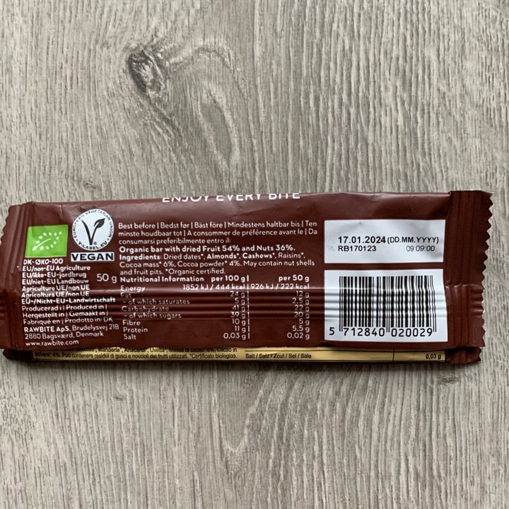 photo of Raw Bite Raw Bite Cacao shared by @francyt on  29 Dec 2023 - review