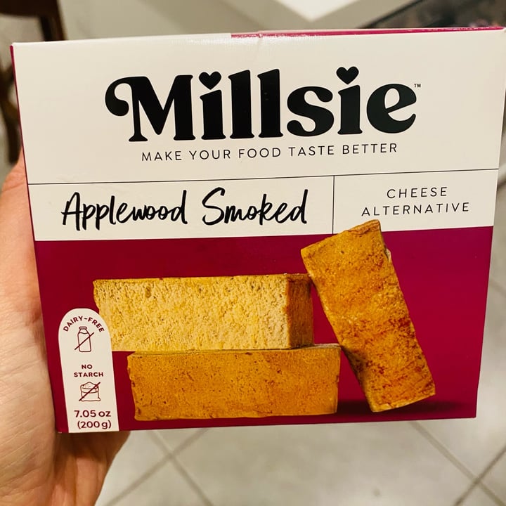 photo of Millsie Applewood Smoked Cheese Alternative shared by @beckyyy on  09 Oct 2025 - review