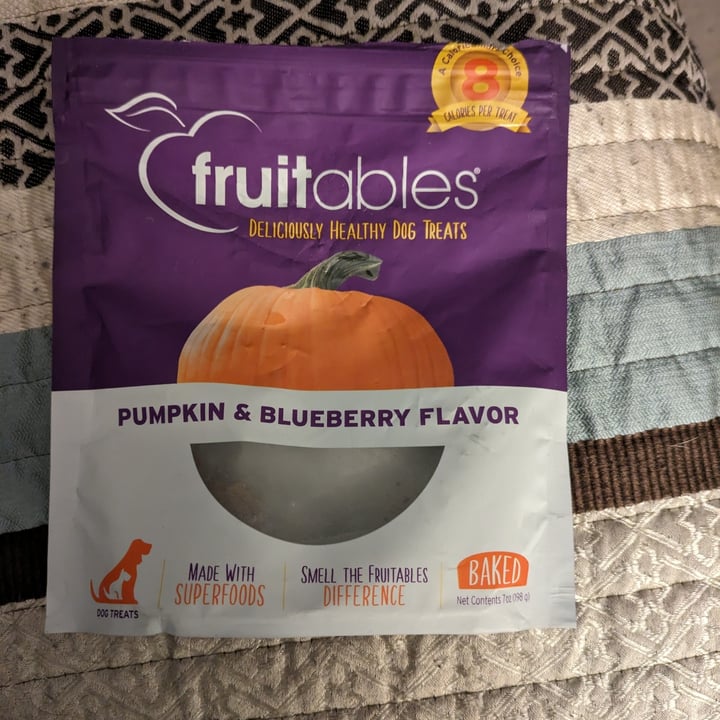 photo of Fruitables Pumpkin & Blueberry Flavor shared by @goodboifinny on  21 Mar 2024 - review
