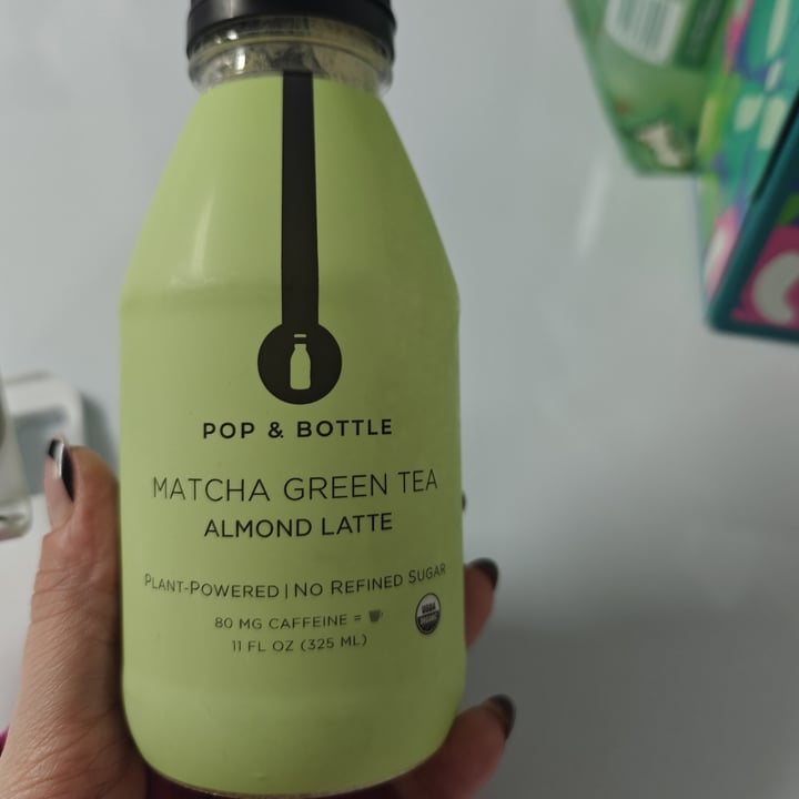 photo of Pop & Bottle Matcha Green Tea Almond Latte shared by @yunafreya on  25 Mar 2025 - review
