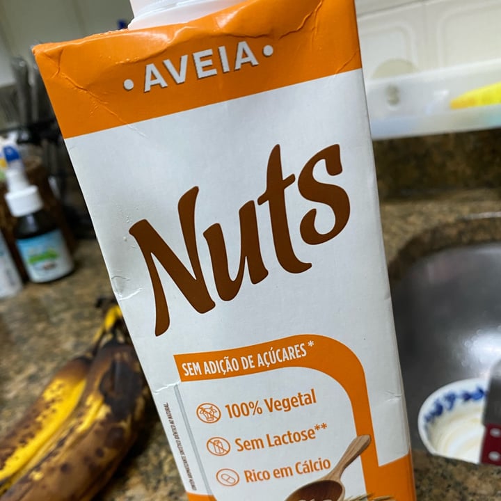 photo of Nuts leite vegetal de aveia shared by @aldalima on  14 Sep 2023 - review