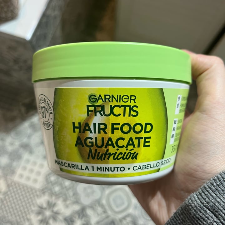 photo of Garnier Mascarilla Hair Food Aguacate shared by @vedevegan on  18 Dec 2024 - review