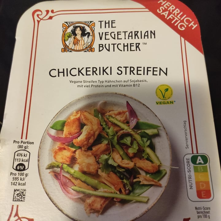 photo of The Vegetarian Butcher Chickeriki Streifen shared by @raffa78 on  24 Sep 2023 - review