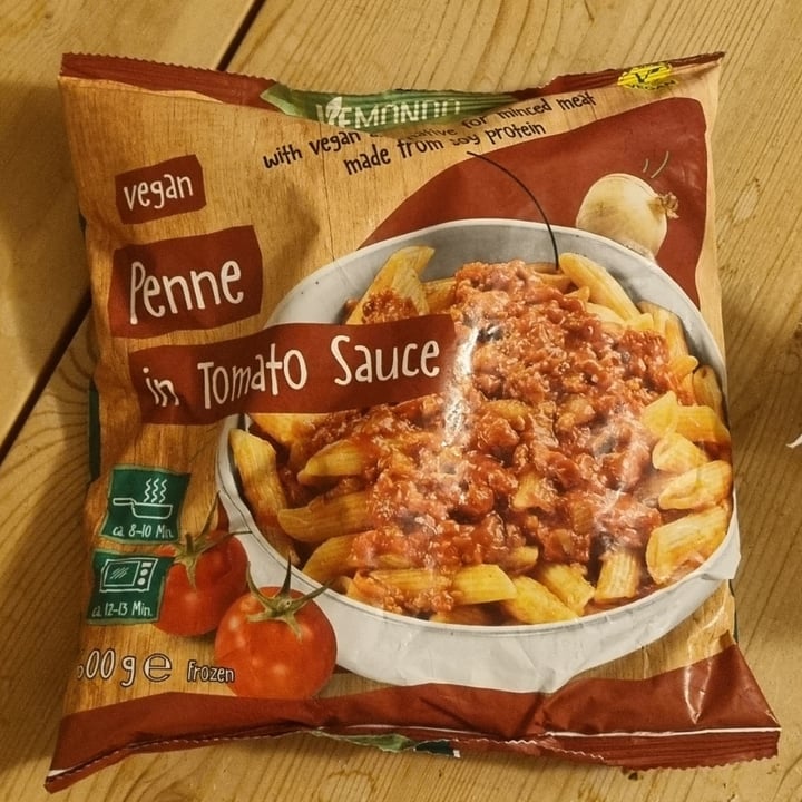 photo of Vemondo Vegan Penne in Tomato Sauce shared by @amanada on  06 Sep 2025 - review