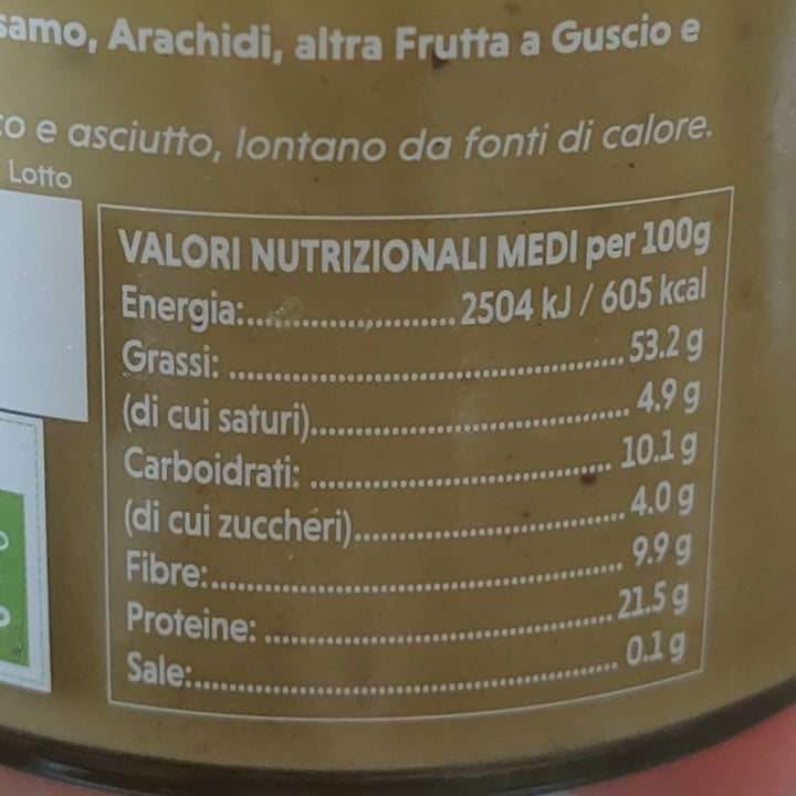 photo of La fattoria della mandorla Crema mandorla & pistacchio shared by @ericaconlac on  29 Mar 2025 - review