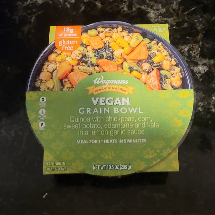 photo of Wegmans vegan grain bowl shared by @yunafreya on  12 May 2024 - review