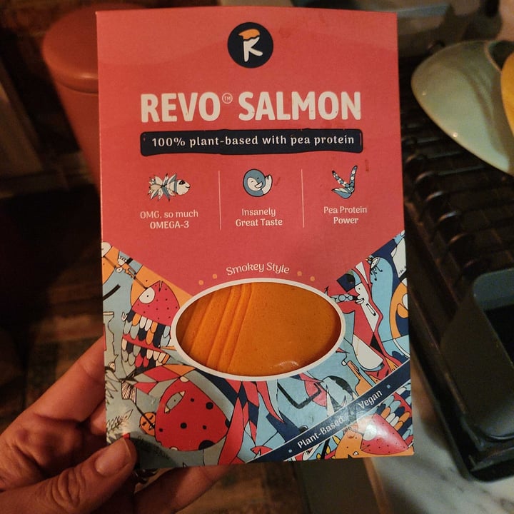 photo of Revo Foods Revo Salmon shared by @gabriellademartino on  16 Oct 2023 - review