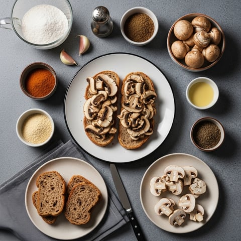 Easy Sourdough Mushroom Toast: A Quick & Healthy Vegan Breakfast or Lunch
