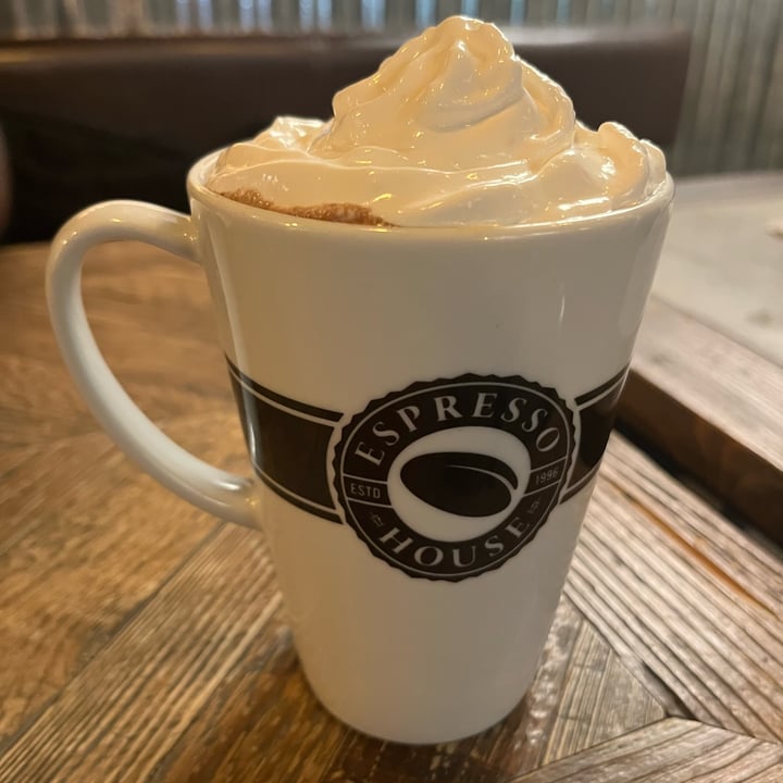 photo of Espresso House Hantverkargatan Hot Chocolate shared by @plantpowerpal on  10 May 2025 - review
