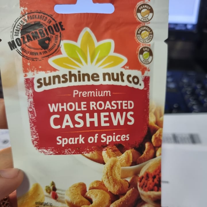 photo of Sunshine nut co Whole Roasted Cashews Spark Of Spices shared by @wildfire on  01 Nov 2023 - review