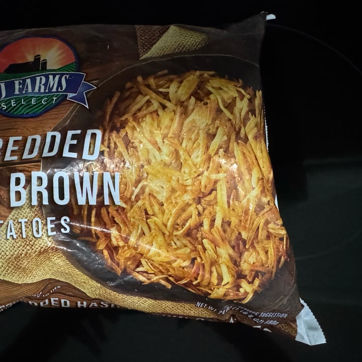 photo of Tj Farms Select Shredded Hash Brown Potatoes shared by @onehungryvegan on  08 Oct 2025 - review