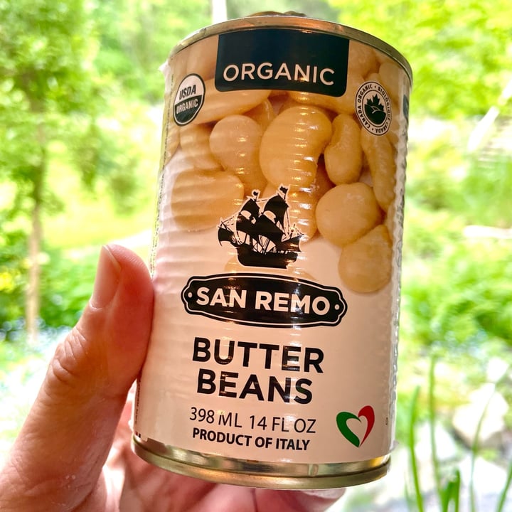 photo of San Remo San Remo Butter Beans shared by @hairyveganmonk on  03 Jun 2024 - review